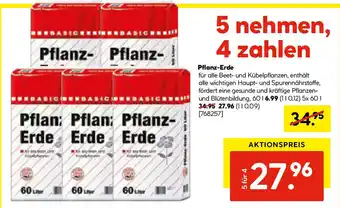 Hellweg Basic Pflanzerde torfreduziert Angebot