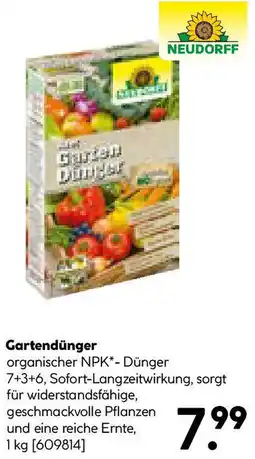 Hellweg Neudorff Fertofit Gartendünger Angebot