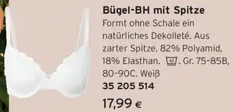 Tchibo Eduscho Bügel-BH mit Spitze Angebot