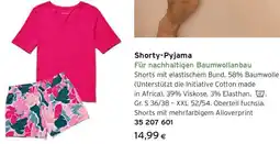Tchibo Eduscho Shorty-Pyjama Angebot