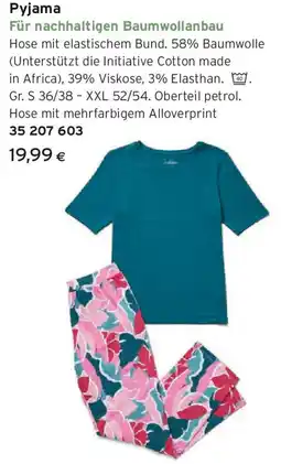 Tchibo Eduscho Pyjama Angebot