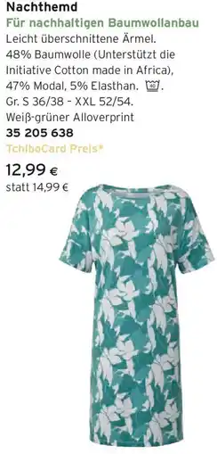 Tchibo Eduscho Nachthemd Angebot