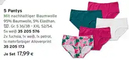 Tchibo Eduscho 5 Pantys Angebot
