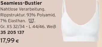 Tchibo Eduscho Seamless-Bustier Angebot