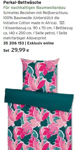 Tchibo Eduscho Perkal-Bettwäsche Angebot