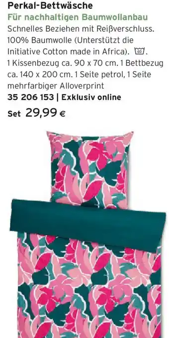 Tchibo Eduscho Perkal-Bettwäsche Angebot