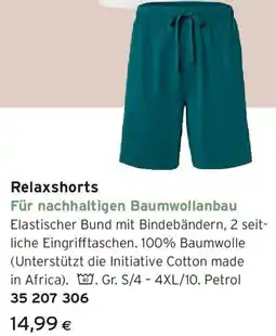 Tchibo Eduscho Relaxshorts Angebot