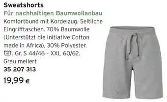 Tchibo Eduscho Sweatshorts Angebot