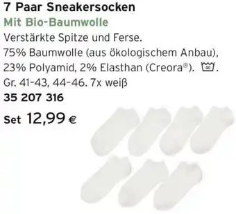 Tchibo Eduscho 7 Paar Sneakersocken Angebot