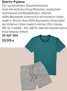 Tchibo Eduscho Shorty-Pyjama Angebot