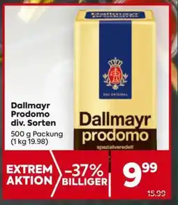 Billa Dallmayr Prodomo div. Sorten Angebot