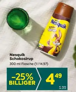 Billa Nesquik Schokosirup Angebot