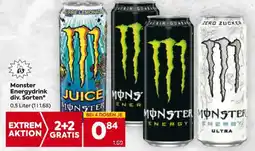 Billa Monster Energydrink div. Sorten Angebot