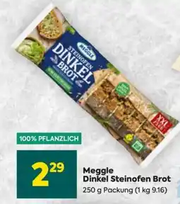 Billa Meggle Dinkel Steinofen Brot Angebot