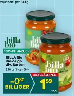 Billa BILLA Bio Bio-Sugo div. Sorten Angebot