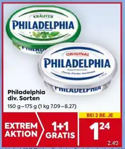 Billa Philadelphia div. Sorten Angebot