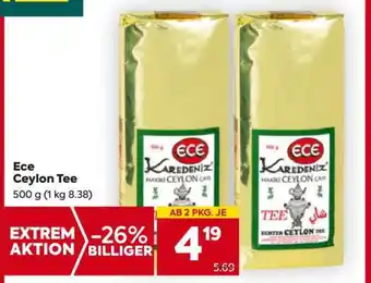 Billa Ece Ceylon Tee Angebot