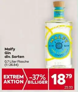 Billa Malfy Gin div. Sorten Angebot