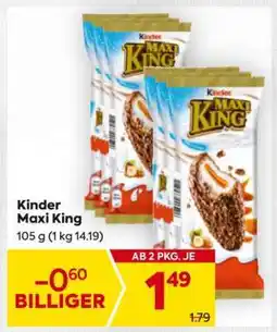 Billa Kinder Maxi King Angebot