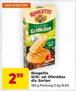 Billa Rougette Grill- od. Ofenkäse div. Sorten Angebot