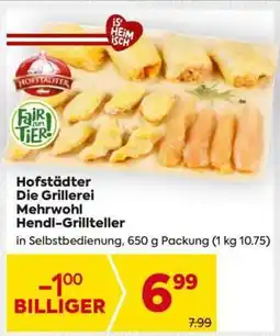 Billa Hofstädter Die Grillerei Mehrwohl Hendl-Grillteller Angebot
