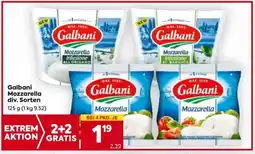 Billa Galbani Mozzarella div. Sorten Angebot