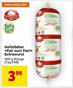 Billa Hofstädter Fair zum Tier! Extrawurst Angebot