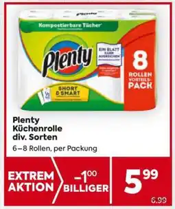 Billa Plenty Küchenrolle div. Sorten Angebot