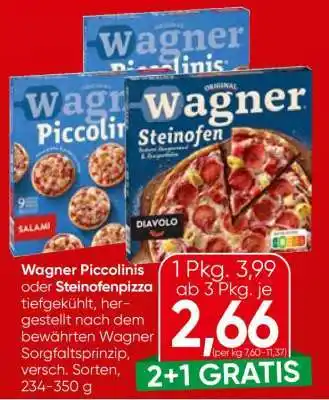 Spar Wagner Piccolinis oder Steinofenpizza Angebot