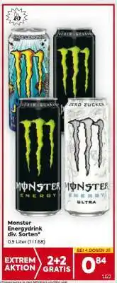 Billa Monster Energydrink div. Sorten Angebot