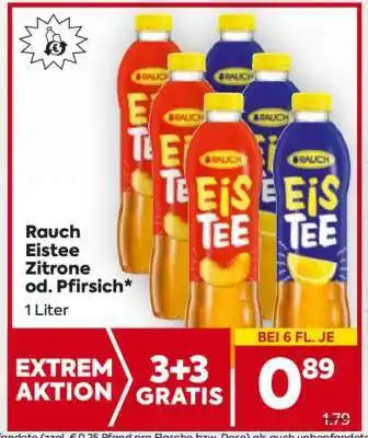 Billa Rauch Eistee Zitrone od. Pfirsich Angebot