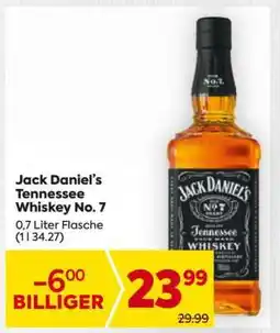 Billa Jack Daniel’s Tennessee Whiskey № 7 Angebot