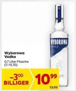 Billa Wyborowa Vodka Angebot