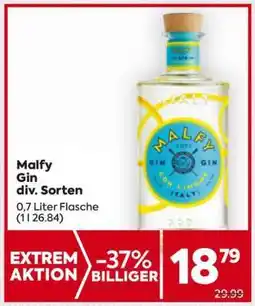 Billa Malfy Gin div. Sorten Angebot