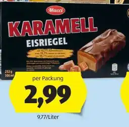 Hofer KARAMELL EISRIEGEL Angebot