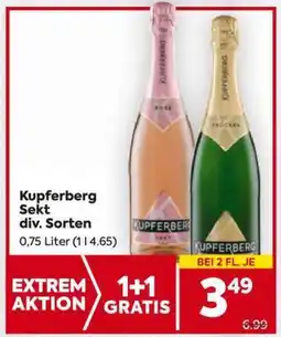 Billa Kupferberg Sekt div. Sorten Angebot