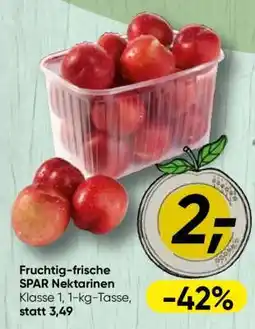 Spar Fruchtig-frische SPAR Nektarinen Angebot