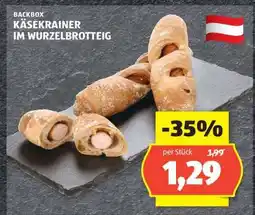 Hofer BACKBOX KÄSEKRAINER IM WURZELBROTTEIG Angebot