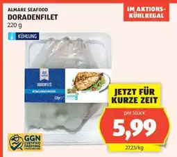 Hofer ALMARE SEAFOOD DORADENFILET Angebot