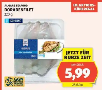Hofer ALMARE SEAFOOD DORADENFILET Angebot