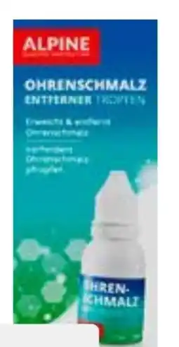 Bipa Alpine Ohrenschmalz Entferner Tropfen Angebot