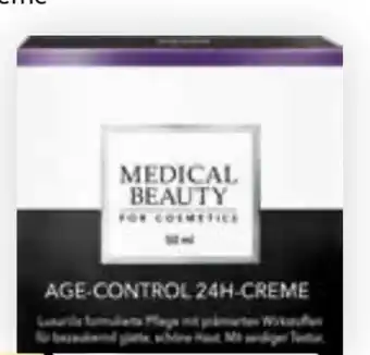 Bipa Medical Beauty Age-Control 24H-Creme Angebot
