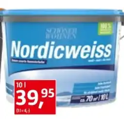 Bauhaus Schöner Wohnen Wandfarbe Nordicweiß Angebot