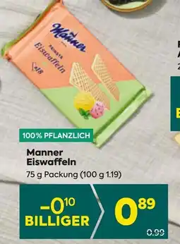 Billa Manner Eiswaffeln Angebot