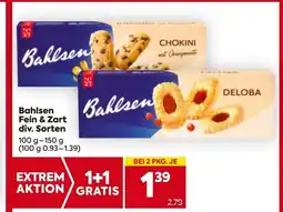 Billa Bahlsen Fein & Zart div. Sorten Angebot