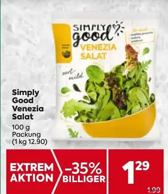 Billa Simply Good Venezia Salat Angebot