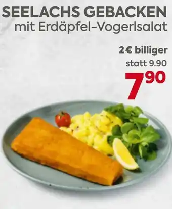 Billa SEELACHS GEBACKEN mit Erdäpfel-Vogerlsalat Angebot