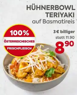 Billa HÜHNERBOWL TERIYAKI auf Basmatireis Angebot