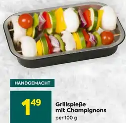 Billa Grillspieße mit Champignons Angebot