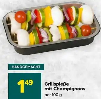 Billa Grillspieße mit Champignons Angebot